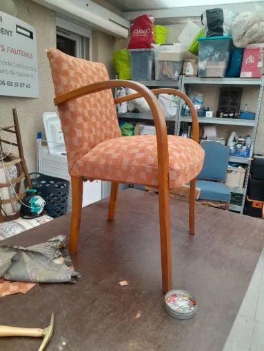 Rénovation d’un fauteuil bridge à Corte, Prunelli-di-Fiumorbo, Les petits fauteuils