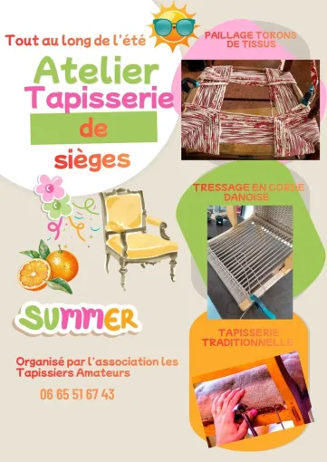 Atelier tapisserie de siège à Prunelli-di-Fiumorbo, Prunelli-di-Fiumorbo, Les petits fauteuils
